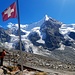 Nach gefühlt ewiger Wanderung ist die Cabane du Mountet mit diesem Prachtblick erreicht. Der Rückweg über den rot-weissen Wanderweg ist zwar einfacher, aber auch mühsam und lange...