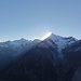 Sonnenuntergang am [peak5916 Weisshorn 4506m]