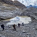 ... ab da ging es weiter runter zur Hütte