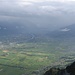 Und die nächste Regenfront rückt schon an. Jetzt aber schnell runter.