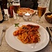 <b>Spaghetti alla marinara con gamberoni.</b>