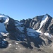 Hoher Angelus (links, 3521 m) und Vertainspitze (rechts, 3549 m).
