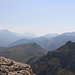 Mallorcas höchste Berge im Dunst