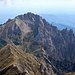 Der zackige Cresta Segantini von der Grigna Settentrionale aus gesehen