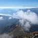 Endlich lichten sich die Quellwolken und geben den Blick auf Monte Rosa frei