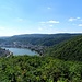 Herrlicher Blick hinunter zum Rhein.