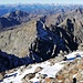 Blick vom Petzeck auf das nächste Ziel - den Kruckelkopf (Bildmitte).
