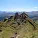 Rückblick beim Anstieg zur Türchlwand