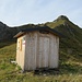 Dies ist keine Biwakhütte, daher verschlossen.