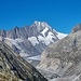 Lauteraargebiet im Zoom mit Gletschertor am Unteraargletscher