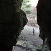 Blick aus der Storchenhöhle.