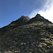 hier bin ich schon darüber hinweg und sehe die nächsten alpinen Passagen vor mir. Immer links haltend gings am besten.