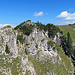 Rückblick auf dem Grat