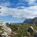 Gipfelblick zum bewölkten Alpstein