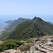 Gipfelblick über die Insel Marèttimo.