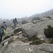 Salendo un po’ di quota, la vegetazione si fa più rada e compare la zona caratterizzata da rocce granitiche.