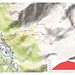 Valle dei Principi e Alpe Bronne: mappa.