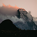 Zelt und Matterhorn Gipfel