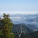 Dunstige Aussicht vom Tweralpspitz
