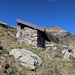 Die Biwakhütte Abele Traglio ist erreicht.
