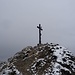 Scheinbergspitze bei ungemütlichen Wetter. Immerhin, es geht kein Wind