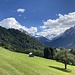 Ausblick zu höheren Gipfeln im Südosten