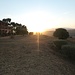 Sonnenuntergang mitten in Tansania