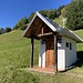 zum Gedenken an einen Revierjäger errichtet: die hübsche Kapelle Berggut (Hubertuskapelle)