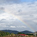 Regenbogen nach dem ersten Regen