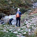 Il giro ad anello si chiude al ponticello indicato in mattinata