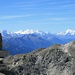 ... und auch noch einmal in den SW;
die Walliser, mit dem markanten Matterhorn, bestimmen das Panorama
