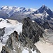 Der bisherige Weg: Martinsgrat, Pointe de Zinal & Schönbielhorn.