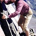 Karl an den Gipfelplatten der Hintergraslspitze<br />c Karri
