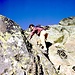 Karl unterm Gipfelgrat der Hintergraslspitze<br />c Karri