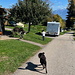 Durch den Camping Wang
