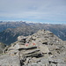 Gipfel Monte Zucchero - Blickrichtung WNW