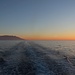 Sonnenuntergang bei der Rückfahrt nach Alexandroupolis