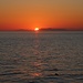 Sonnenuntergang hinter Thasos, meinem nächsten Ziel