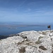 Gipfel Profitis Ilias mit Blick aufs Festland