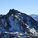 Piz Murtera aufgenommen vom Punkt 2981 m im Verbindungsgrat Piz Valtorta-Piz Fless am 7. Oktober 2022