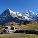 Ankunft auf der Kleinen Scheidegg