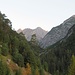 Zoomaufnahme ins Tal des Anstiegs Richtung Steinseehütte