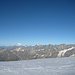 Am Horizont der [p Mont Blanc].