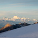 Mont-Blanc-Massiv im Südwesten