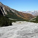2,5 Km Schwemmebene mit Geröll und Schlamm und trotzdem faszinierend