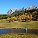 Not Vitals Mond auf dem Lai da Tarasp mit eindrücklichem Panorama