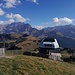 Bergstation vom Sessellift bis knapp unter den Gipfel - heute zum Glück nicht in Betrieb.