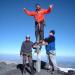Auf dem Gipfel des Tödi 3614m. Komplett schneefrei!!! im Sommer 2003 als wir über seine Westwand hoch geklettert sind.