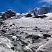 Schmelzwasser unter dem Piz Palü