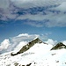 Blick vom Großvenediger  (3674m) zum Rainerhorn (3561m)